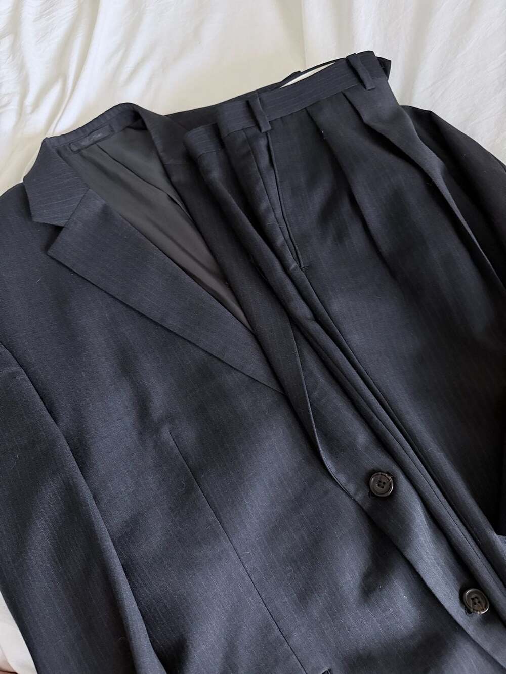 Lauren Ralph Lauren Men's 100% Wool Pinstripe Suit 44R
